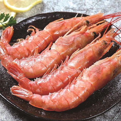 阿根廷红虾游上餐桌